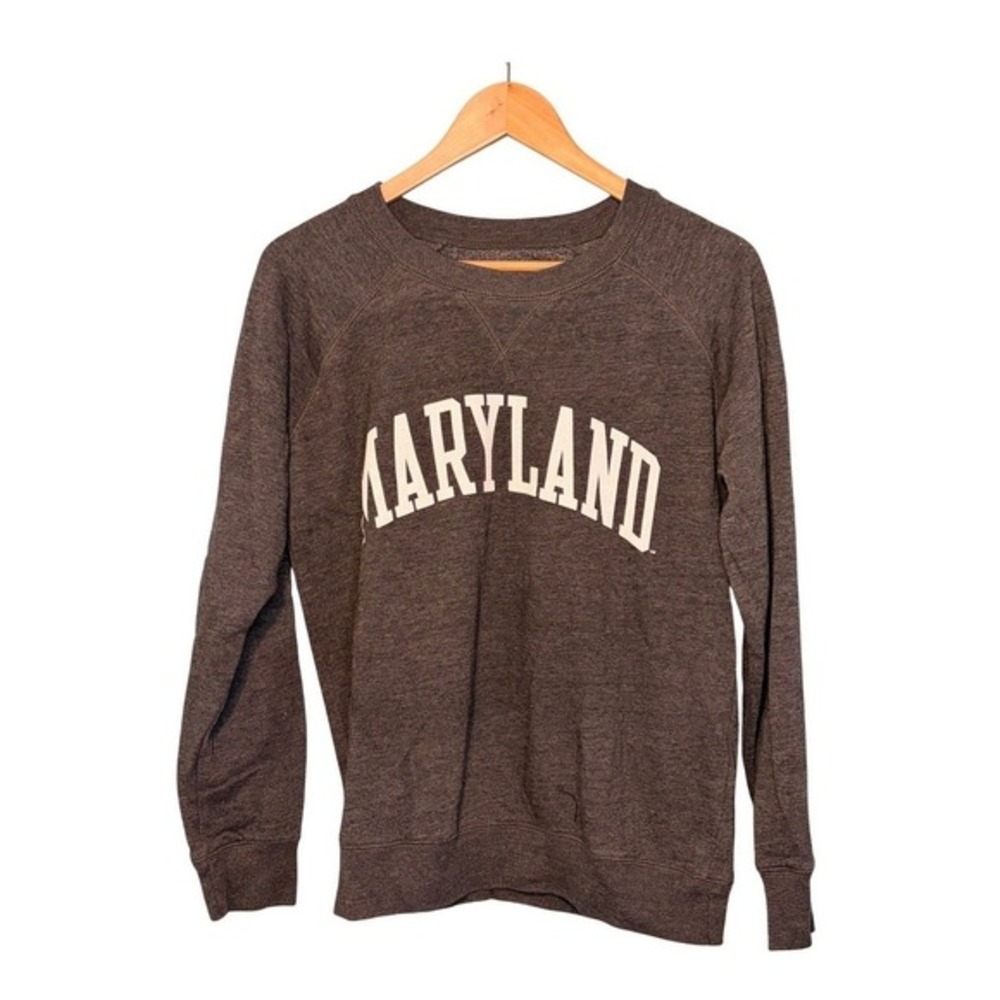 Redshirt‎ University of Maryland UMD Logo Graphic Sweatshirt Tee L